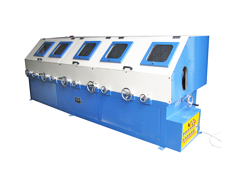 环保五组圆管抛光机