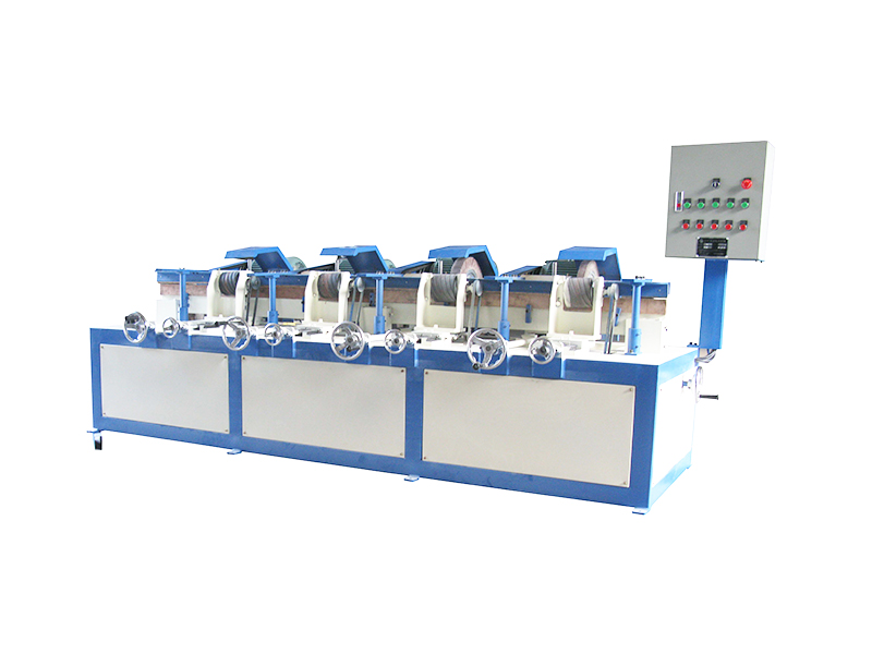 四组圆管抛光机