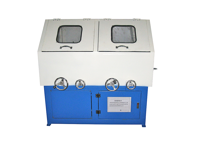 环保型两组圆管抛光机