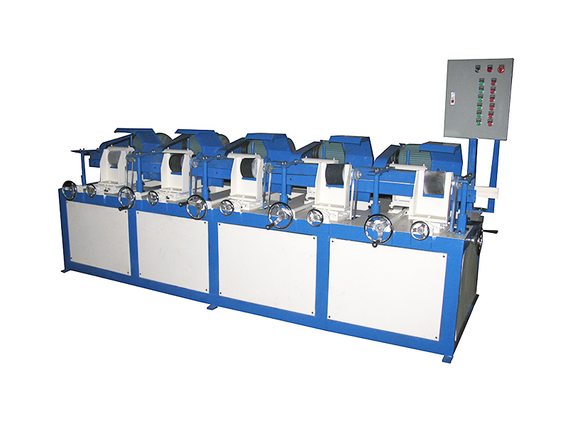 五组圆管抛光机