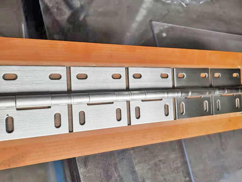 合页拉丝机样品展示